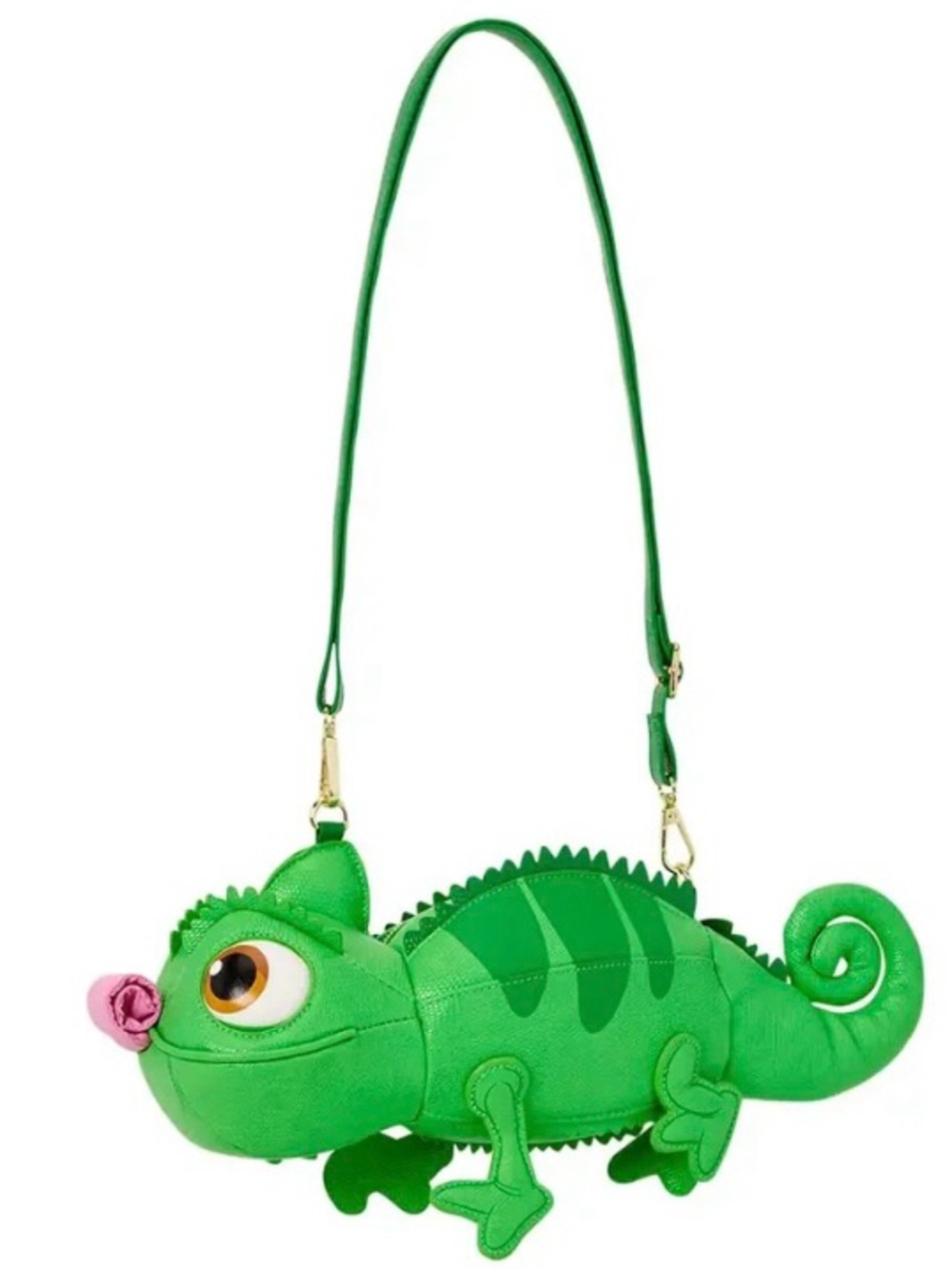 Loungefly Green Chameleon Crossbody Bag